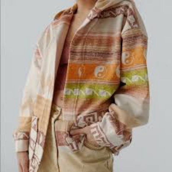BDG Urban Outfitters open hooded cardigan - Picture 1 of 7
